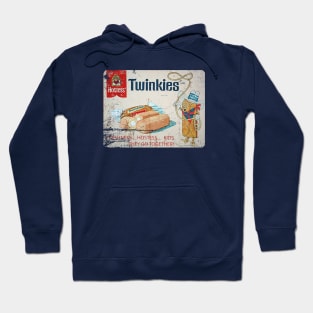 Distressed, Vintage Authentic Twinkies with Twinkie the Kid Hoodie